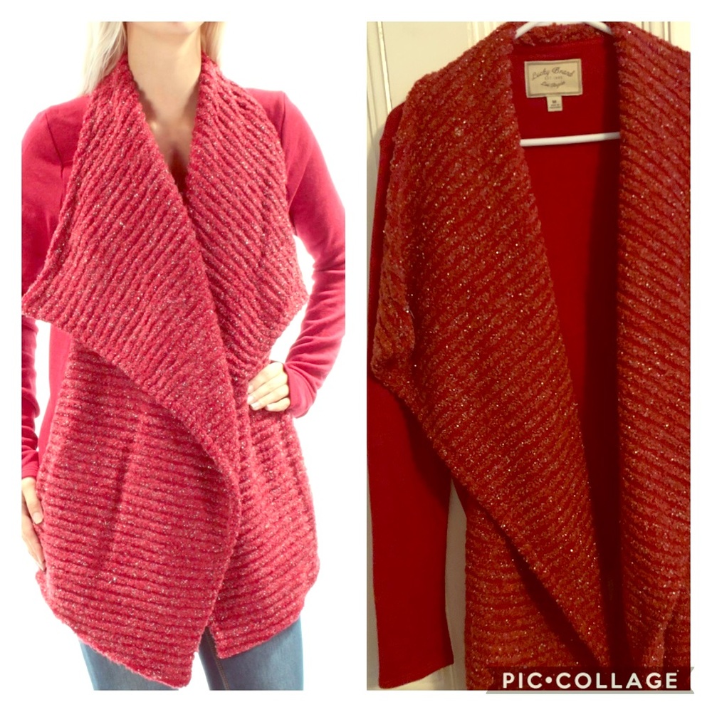 Red Lucky Brand Sweater